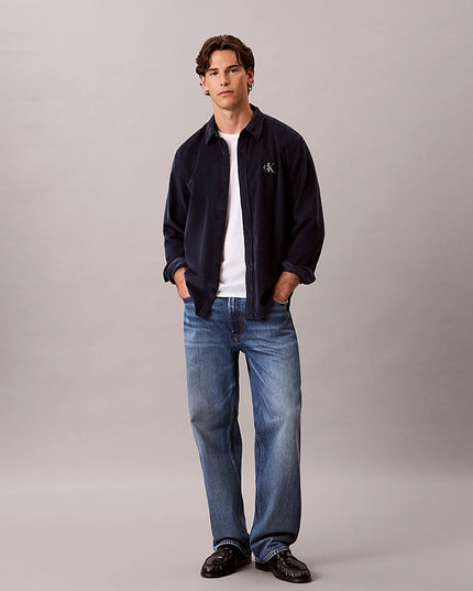 Cotton Corduroy Shirt - Dark Sapphire