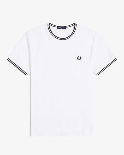 Fred Perry Twin Tipped T-Shirt - 100