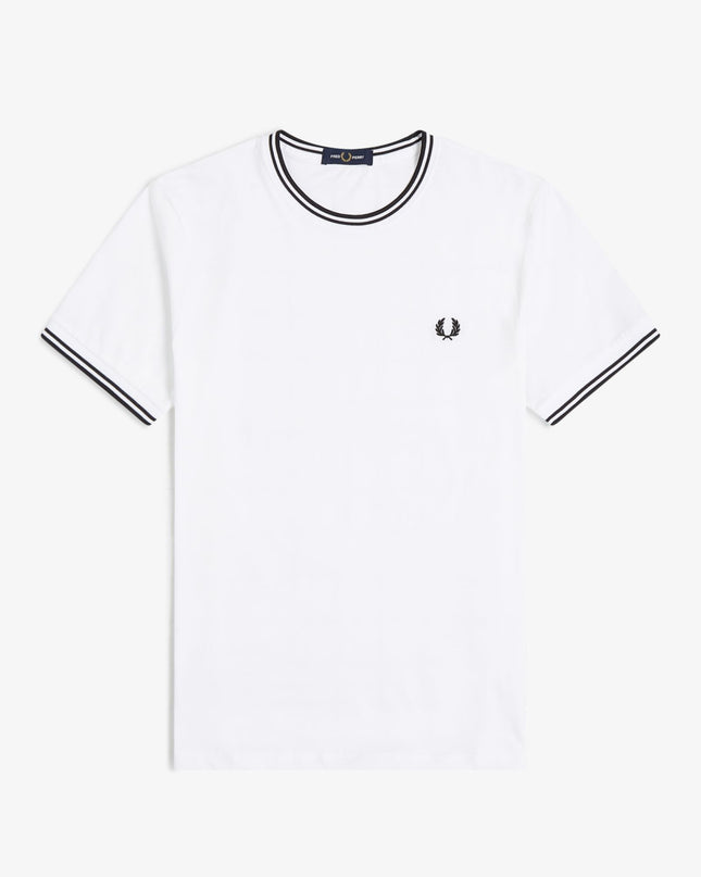 Fred Perry Twin Tipped T-Shirt - 100