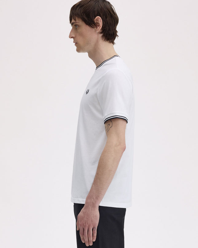 Fred Perry Twin Tipped T-Shirt - 100