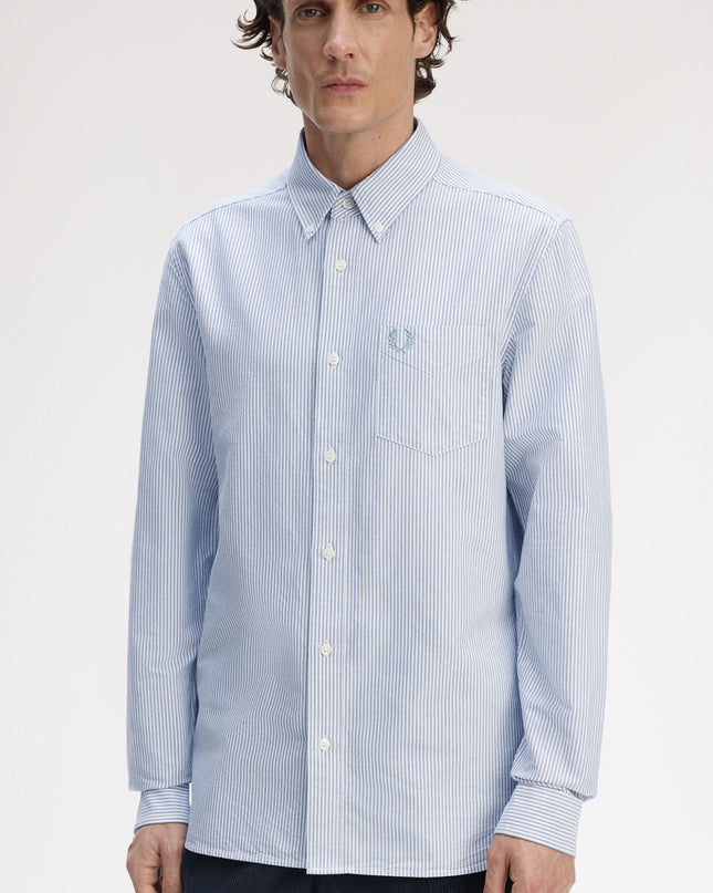 Fred Perry Oxford Stripe Shirt - 38A