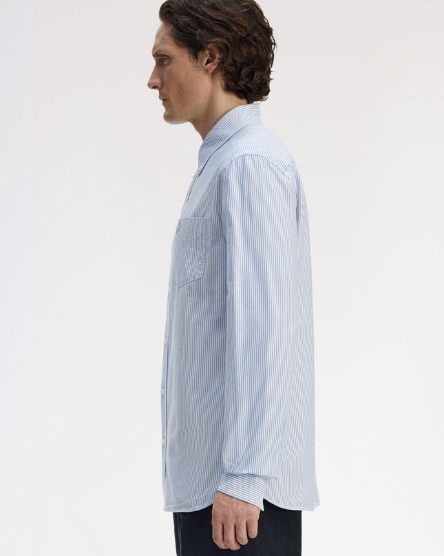 Fred Perry Oxford Stripe Shirt - 38A