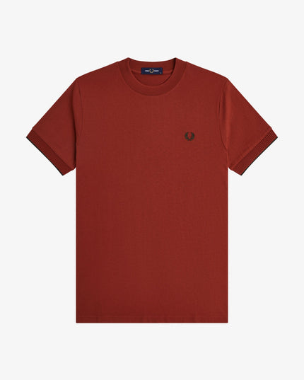 Mesh Cuff T-Shirt - Brandy
