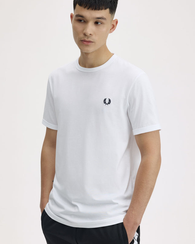Fred Perry Ringer T-Shirt - 100