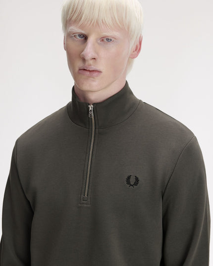 Fred Perry Half Zip Sweatshirt - U70