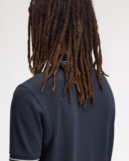 Twin Tipped Polo - Dark Airforce/Ecru/Seagrass