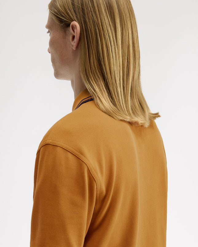 Fred Perry M3600 Polo Shirt - Dark Caramel