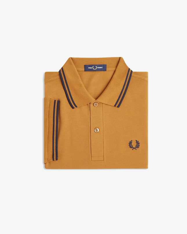 Fred Perry M3600 Polo Shirt - Dark Caramel