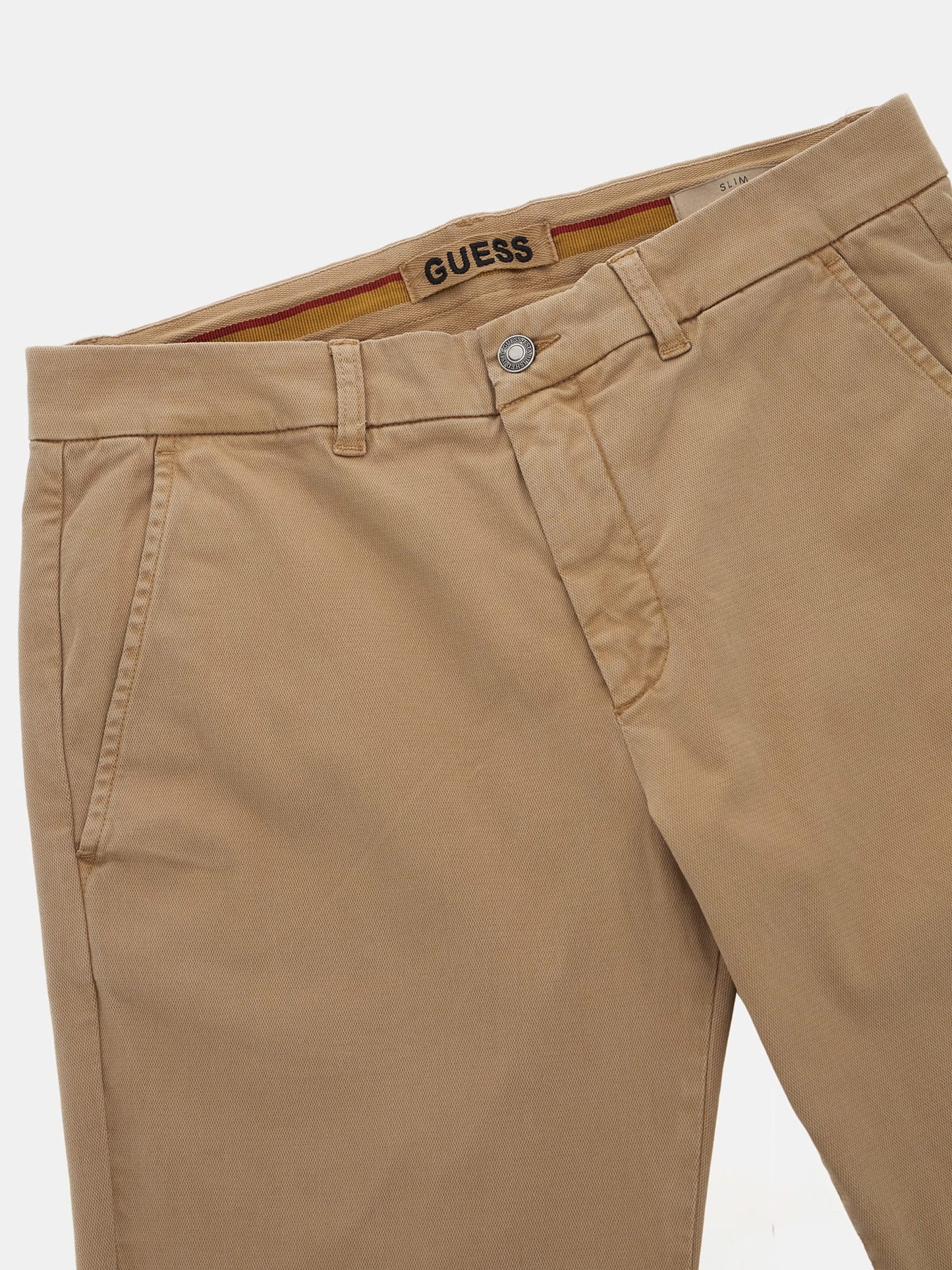 Low Rise Beige Chino