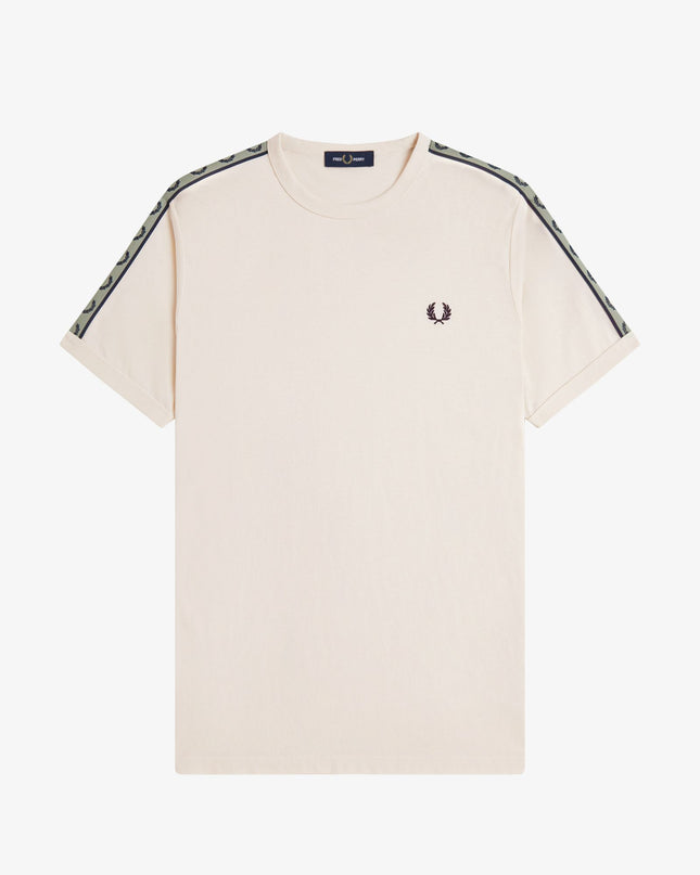 Contrast Tape Ringer T-Shirt - 28B