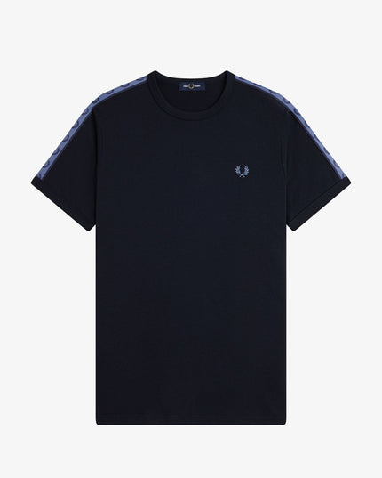 Contrast Tape Ringer T-Shirt - 29B