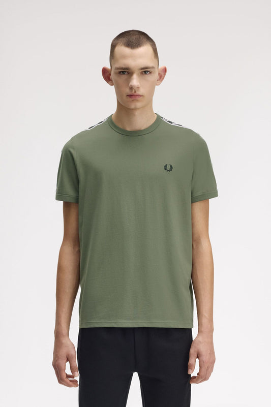Contrast Tape Ringer T-Shirt - Z50