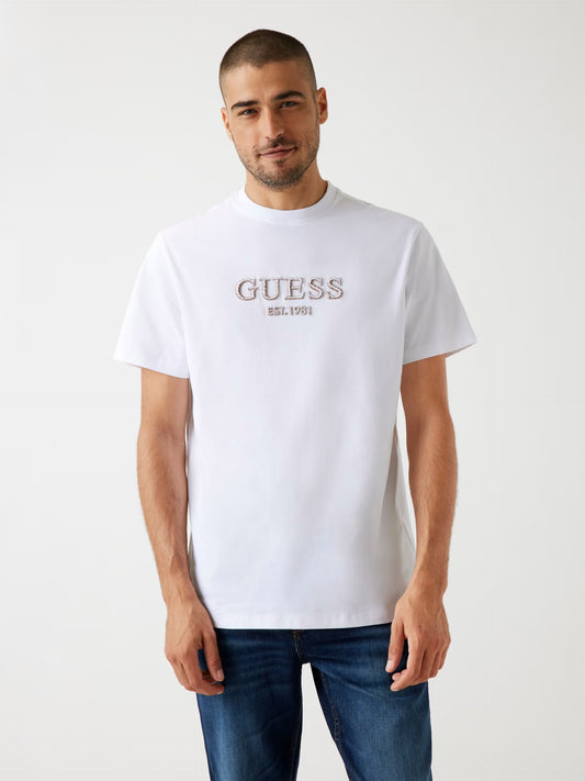 Embroidered Logo T-Shirt - White