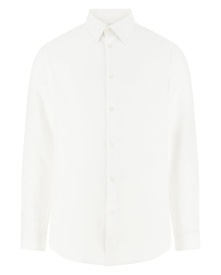 Guess Marciano Long Sleeved Shirt Solid White