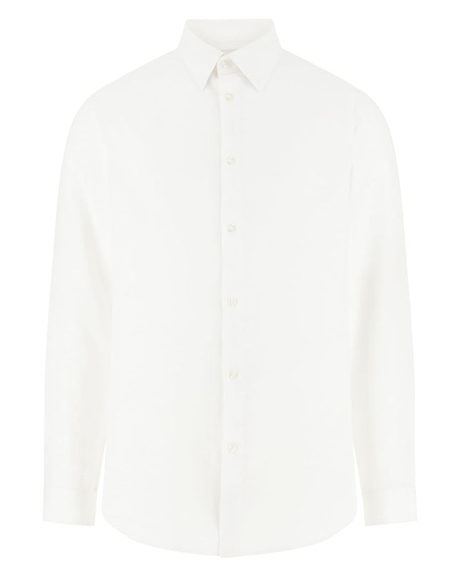 Guess Marciano Long Sleeved Shirt Solid White