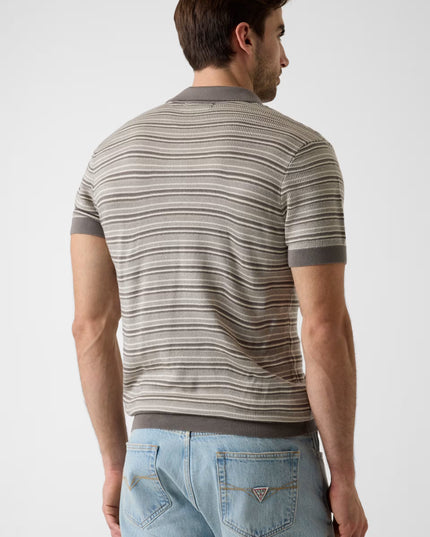 Guess Striped Polo Sweater