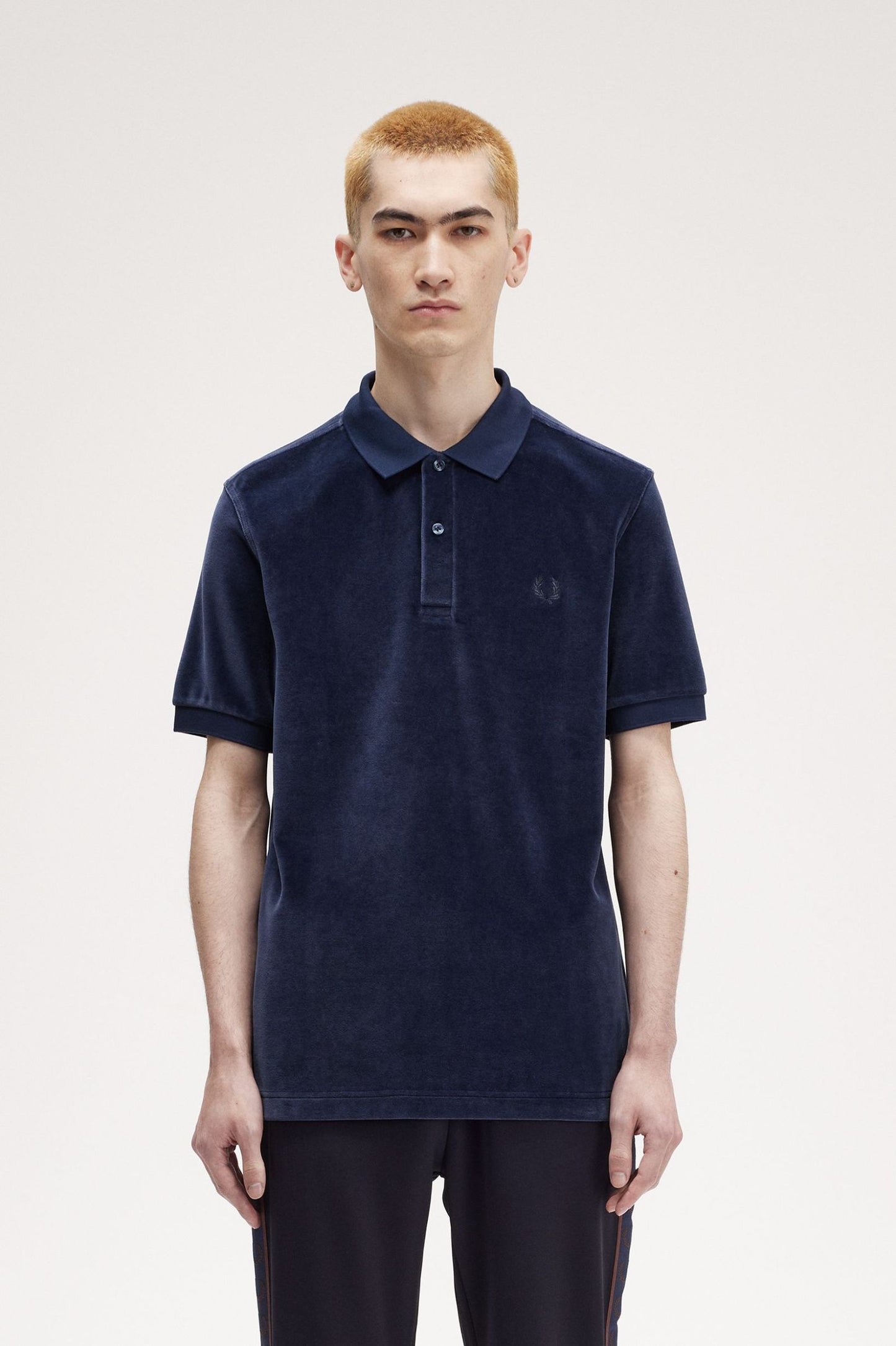 Fred Perry Velour Polo Shirt