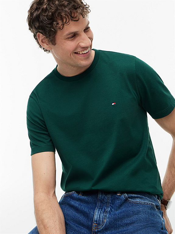 Tommy Jeans Xslim Tee in Velvet Green