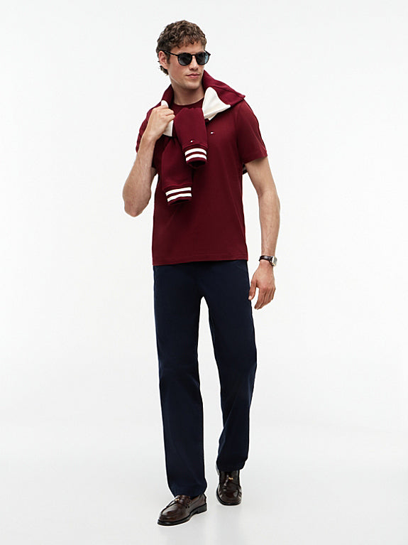 Tommy Jeans Xslim Tee in Calypso Berry