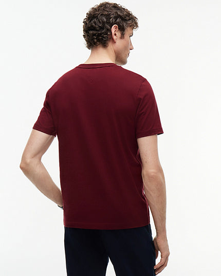 Tommy Jeans Xslim Tee in Calypso Berry