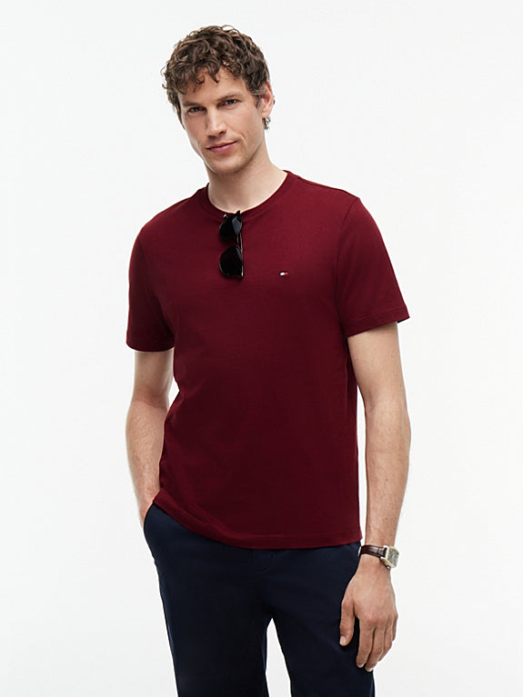 Tommy Jeans Xslim Tee in Calypso Berry