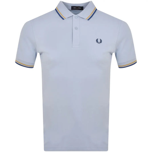 The Fred Perry Twin Tipped Polo Powder