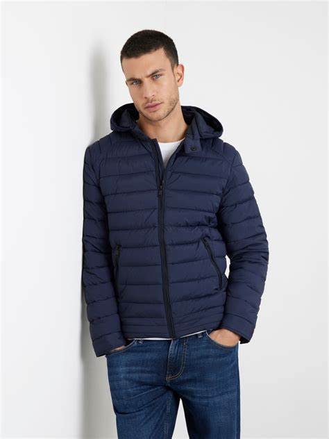 Guess Tech Stretch Jacket - Navy