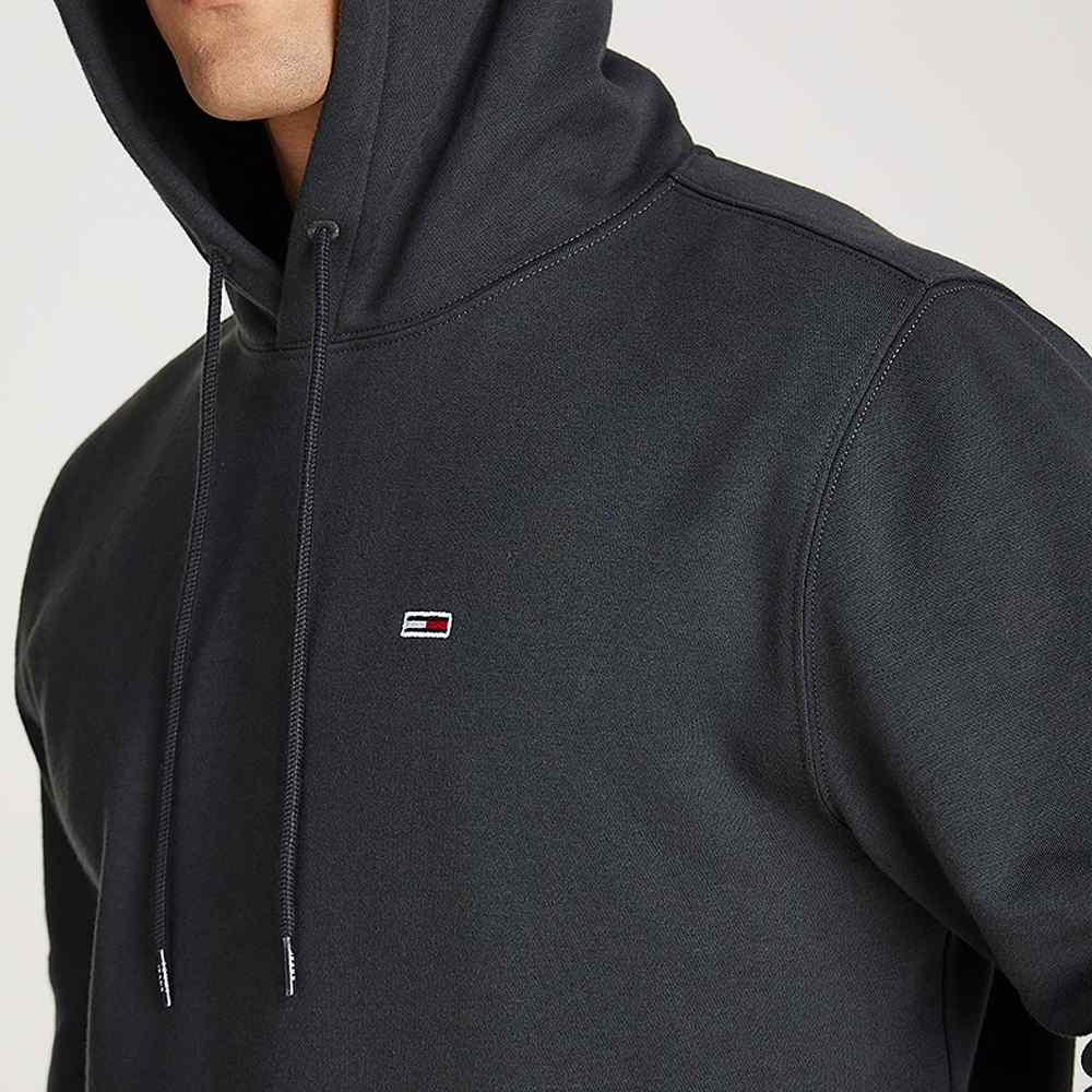 TJM Regular Flag Fleece Hoodie - Dark Night Navy