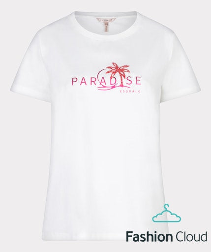 ESQUALO T-shirt "Paradise"