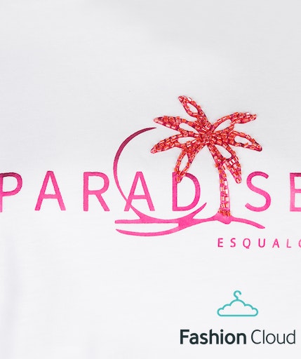 ESQUALO T-shirt "Paradise"