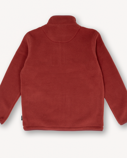 Polar Fleece Deux Full Zip - Brick