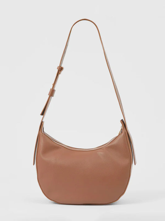 Large Cross Body Bag - Cognac