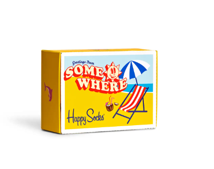 Happy Socks 'Wish You Were Here' 2-Pack Gift Set