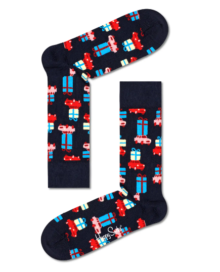 Happy Socks 'Decoration Time' 3-Pack Gift Set