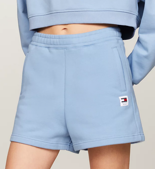 TOMMY JEANS RELAXED MOM FIT SWEAT SHORTS