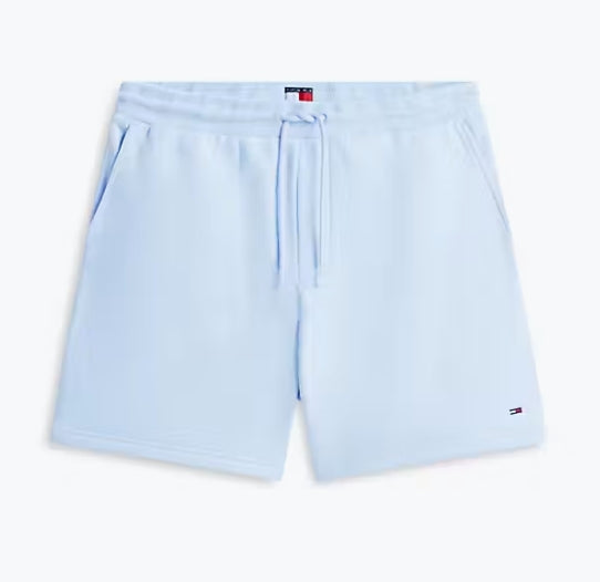 Tommy Brushed Fleece Beach Short - Sweet Blue