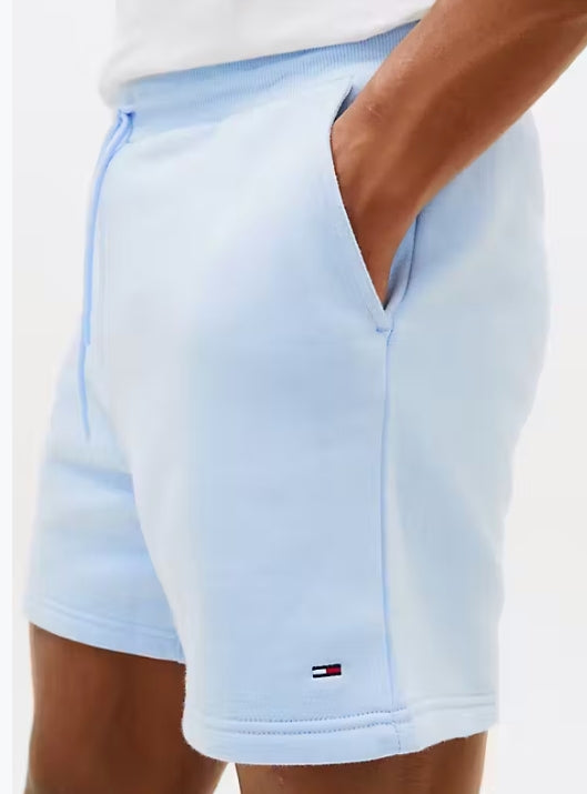 Tommy Brushed Fleece Beach Short - Sweet Blue