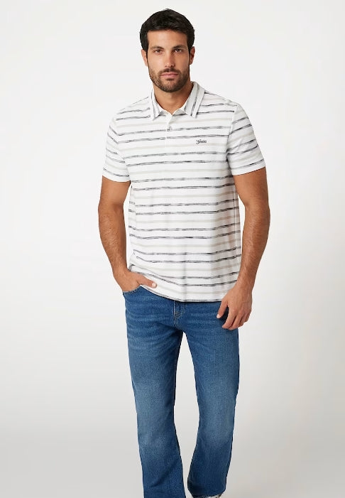 Guess Striped polo - White Multi