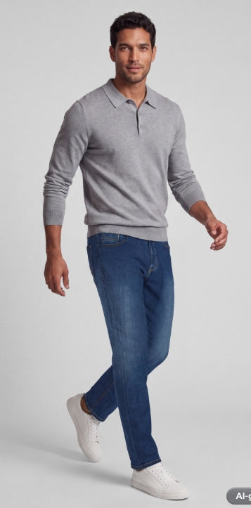 Parker Ultra Flex Straight Jeans - 42