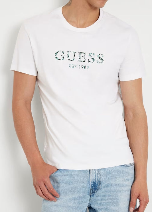 Guess Front logo stretch t-shirt