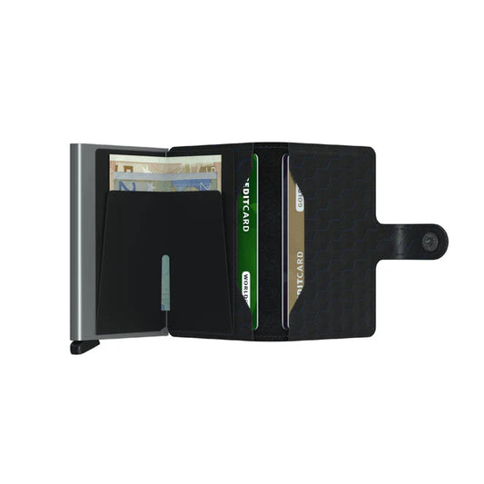 SECRID Miniwallet - Optical Black Titanium