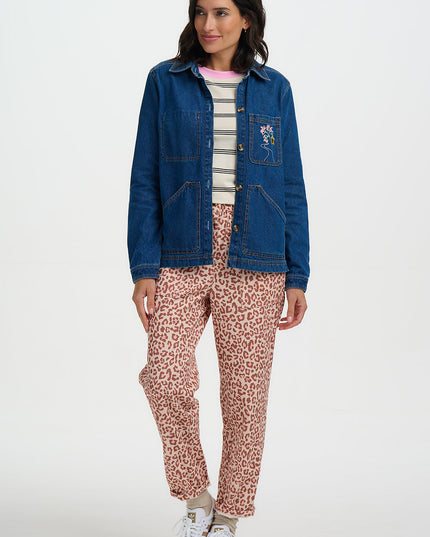 Dita Denim Jacket - Deep Indigo Denim