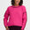 Rosalie Jumper - Hot Pink, Burgundy Trim