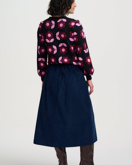 Venetia Cardigan - Black, Mod Daisy