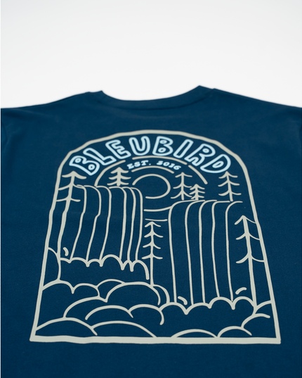 Cascade Tee - Navy