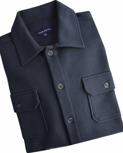 Tom Penn Navy Overshirt