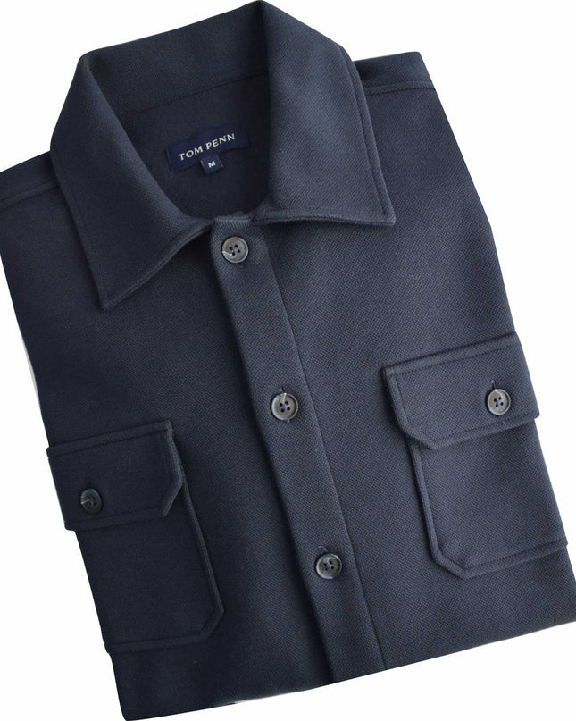 Tom Penn Navy Overshirt