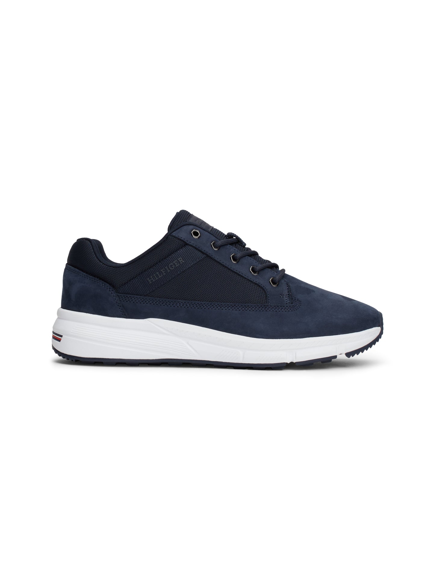 Tommy Hilfiger Mens Nubuck Runner - Desert Sky