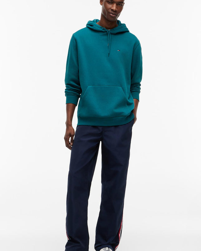 Tommy Jeans Flag Hoodie, Polar Teal