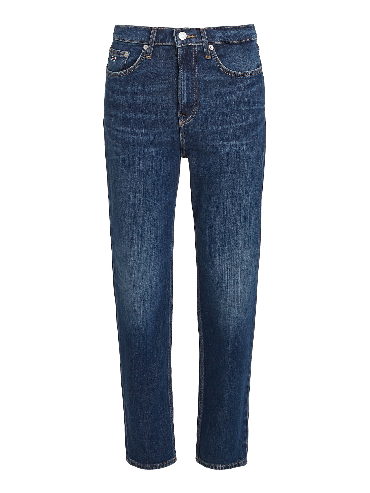 Tommy Jeans - Izzie High Rise Slim Straight Jeans - Denim Dark